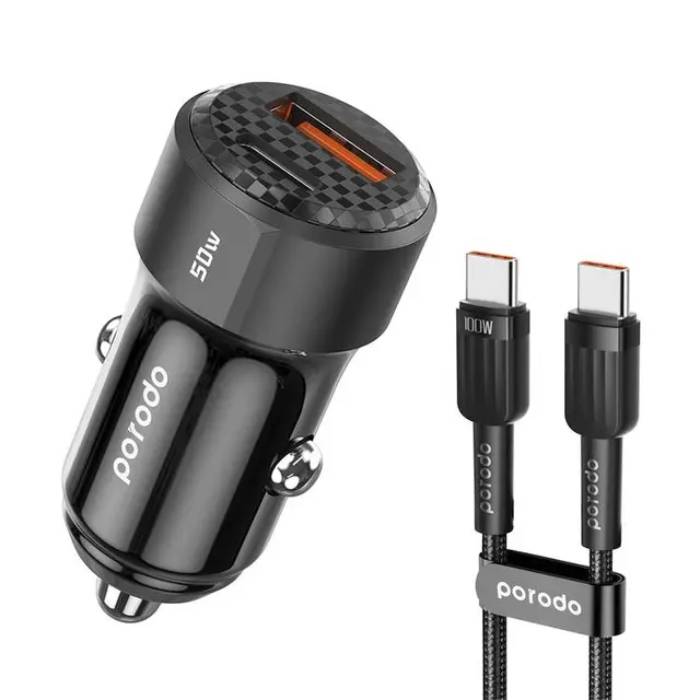 شارژر فندکی 50 وات پرودو PD-CC50WC